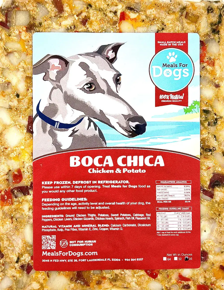 Boca Chica Chicken Frozen Dog Food