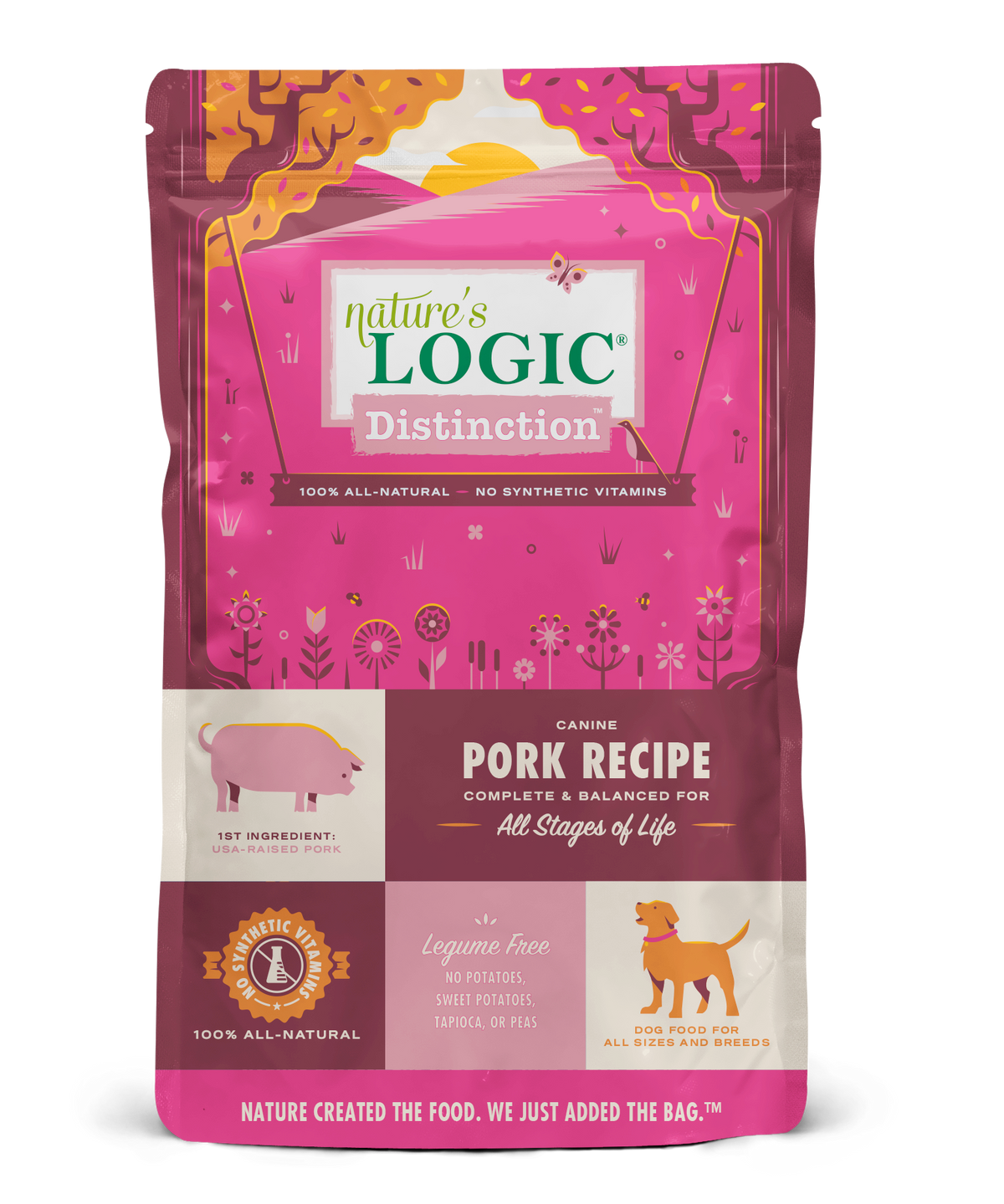 Distinction Canine Pork Recipe Dry Dog Food
