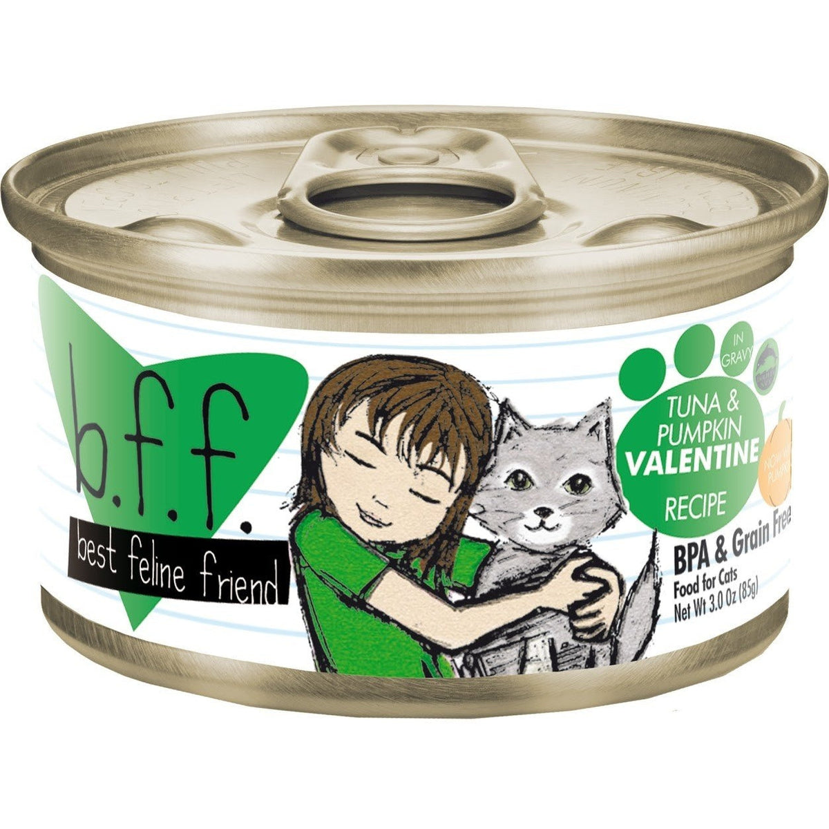 BFF Grain Free Valentine Tuna & Pumpkin Wet Cat Food